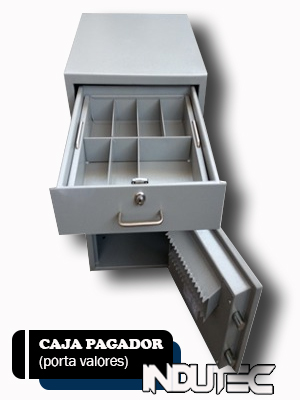 caja fuerte pagador, porta valores