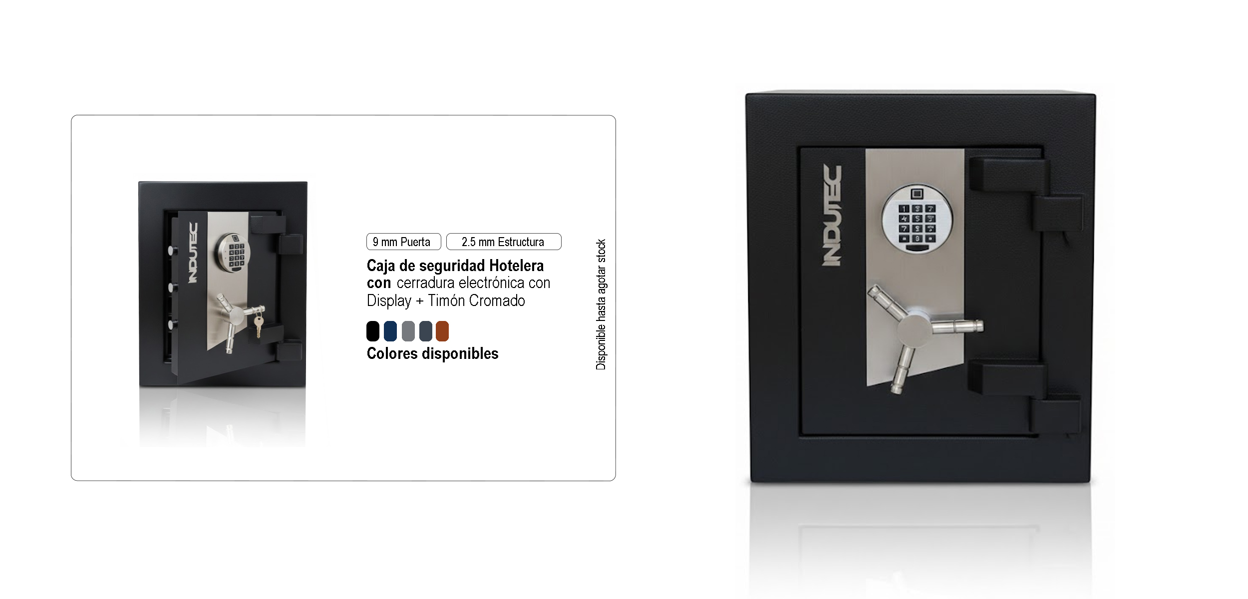 Caja fuerte 65 con colores