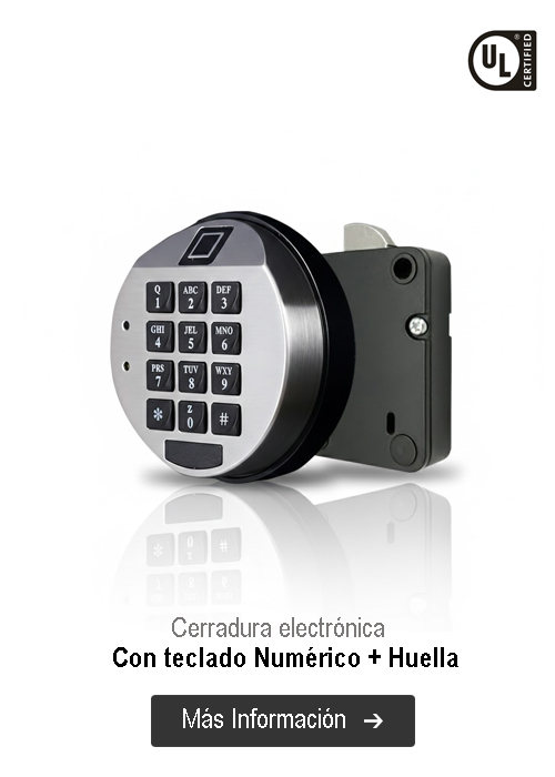 cerradura con huella dactilar
